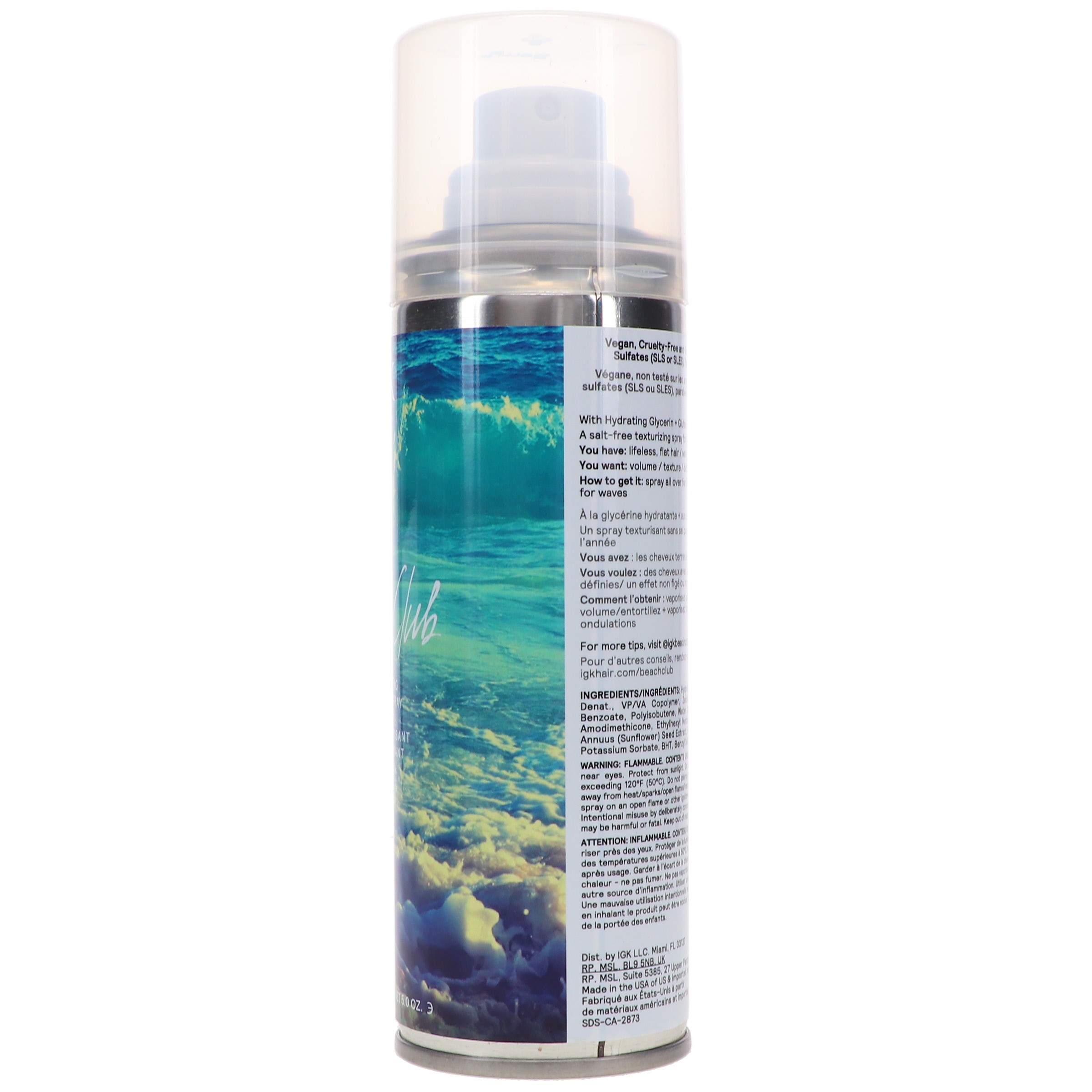 IGK Beach Club Volume Texture Spray 5 oz