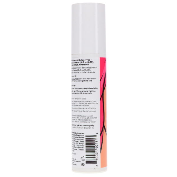 IGK CryBaby Anti-Frizz Smoothing Serum 1.5 oz