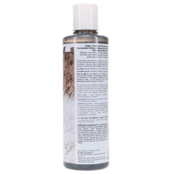 IGK First Class Detoxifying Charcoal Shampoo 8 oz