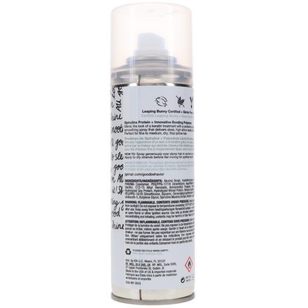 IGK Good Behavior Spirulina Protein Smoothing Spray 5.6 oz