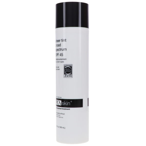 PCA Skin Sheer Tint Body Broad Spectrum SPF 45 BB 6.5 oz