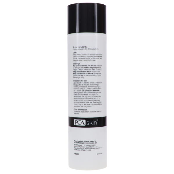 PCA Skin Sheer Tint Body Broad Spectrum SPF 45 BB 6.5 oz