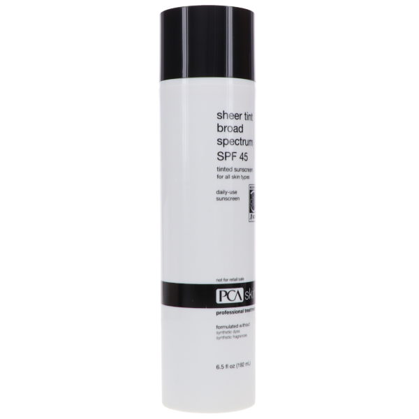 PCA Skin Sheer Tint Body Broad Spectrum SPF 45 BB 6.5 oz
