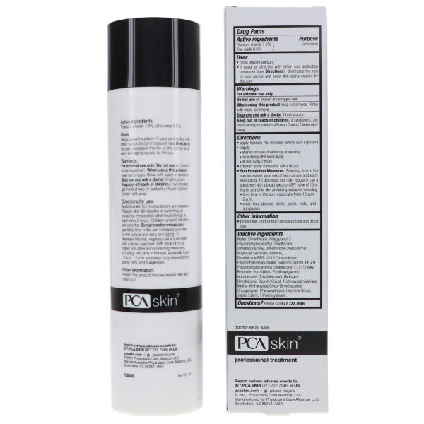 PCA Skin Sheer Tint Body Broad Spectrum SPF 45 BB 6.5 oz
