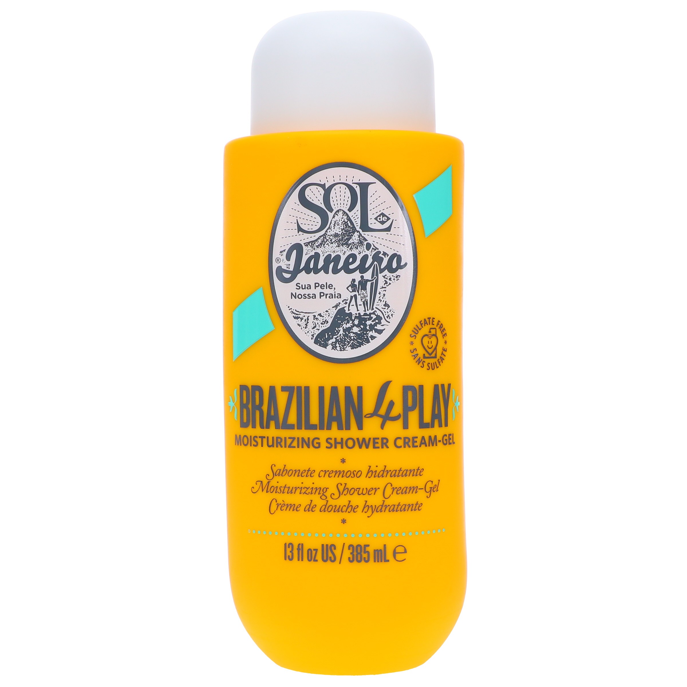 Sol de Janeiro Brazilian 4 Play Moisturizing Shower Cream-Gel 13 oz