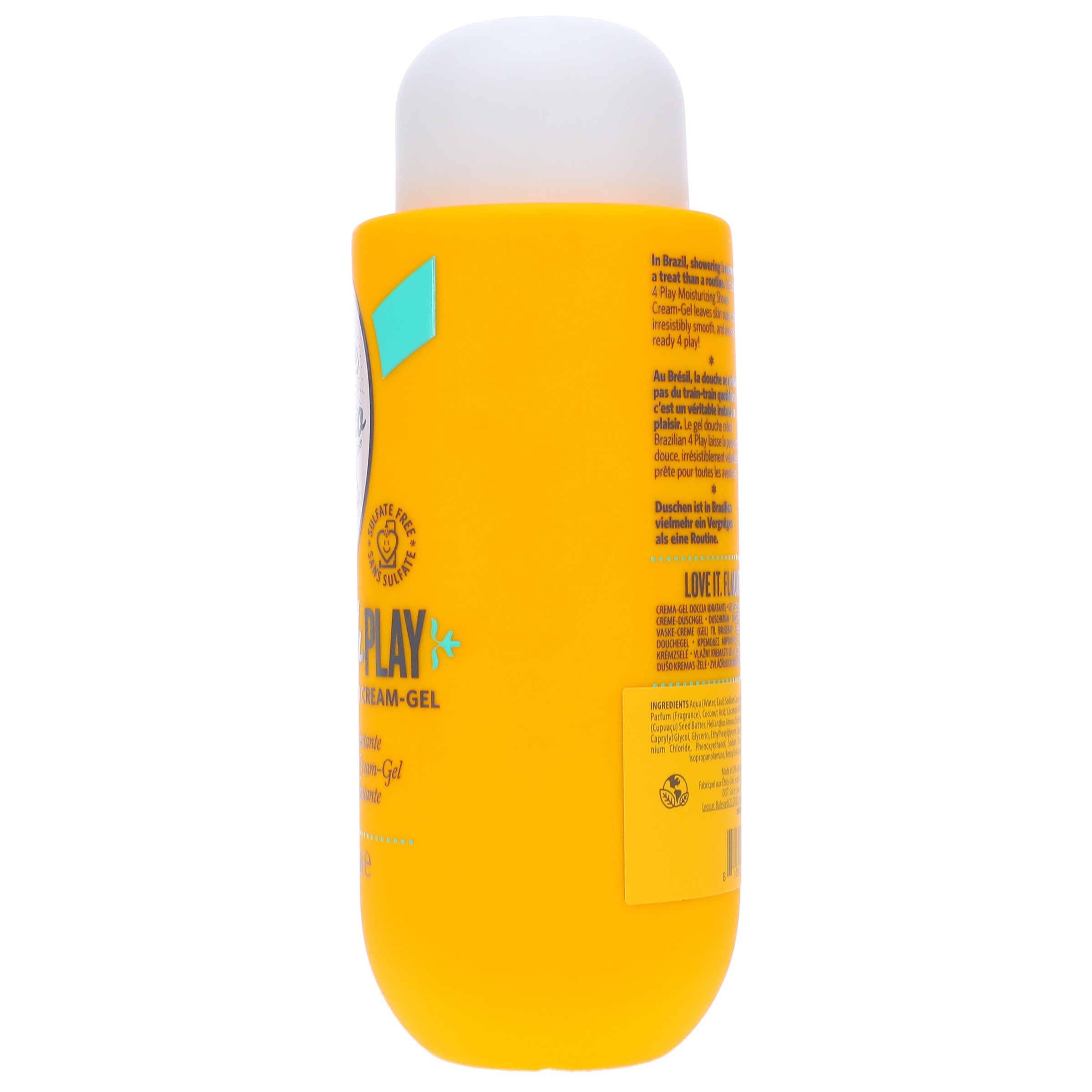 Sol de Janeiro Brazilian 4 Play Moisturizing Shower Cream-Gel 13 oz