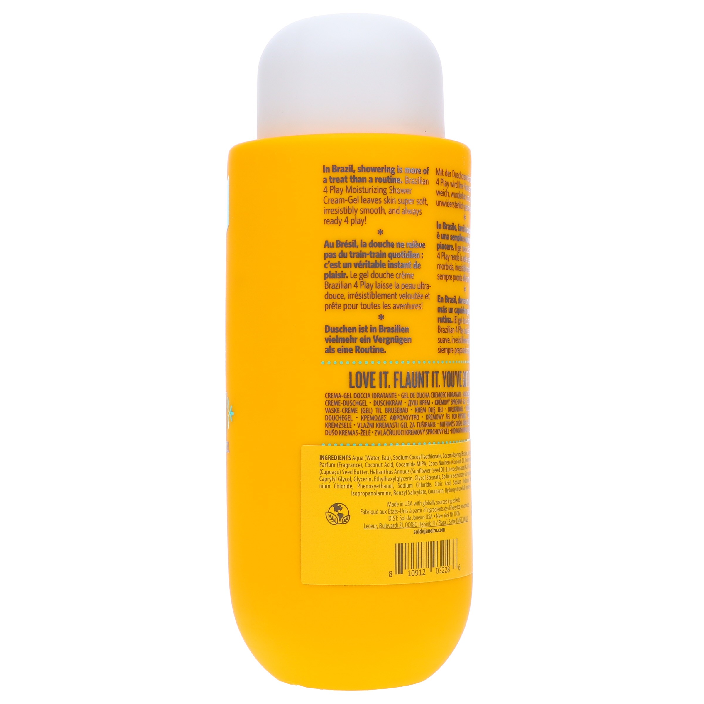 Sol de Janeiro Brazilian 4 Play Moisturizing Shower Cream-Gel 13 oz