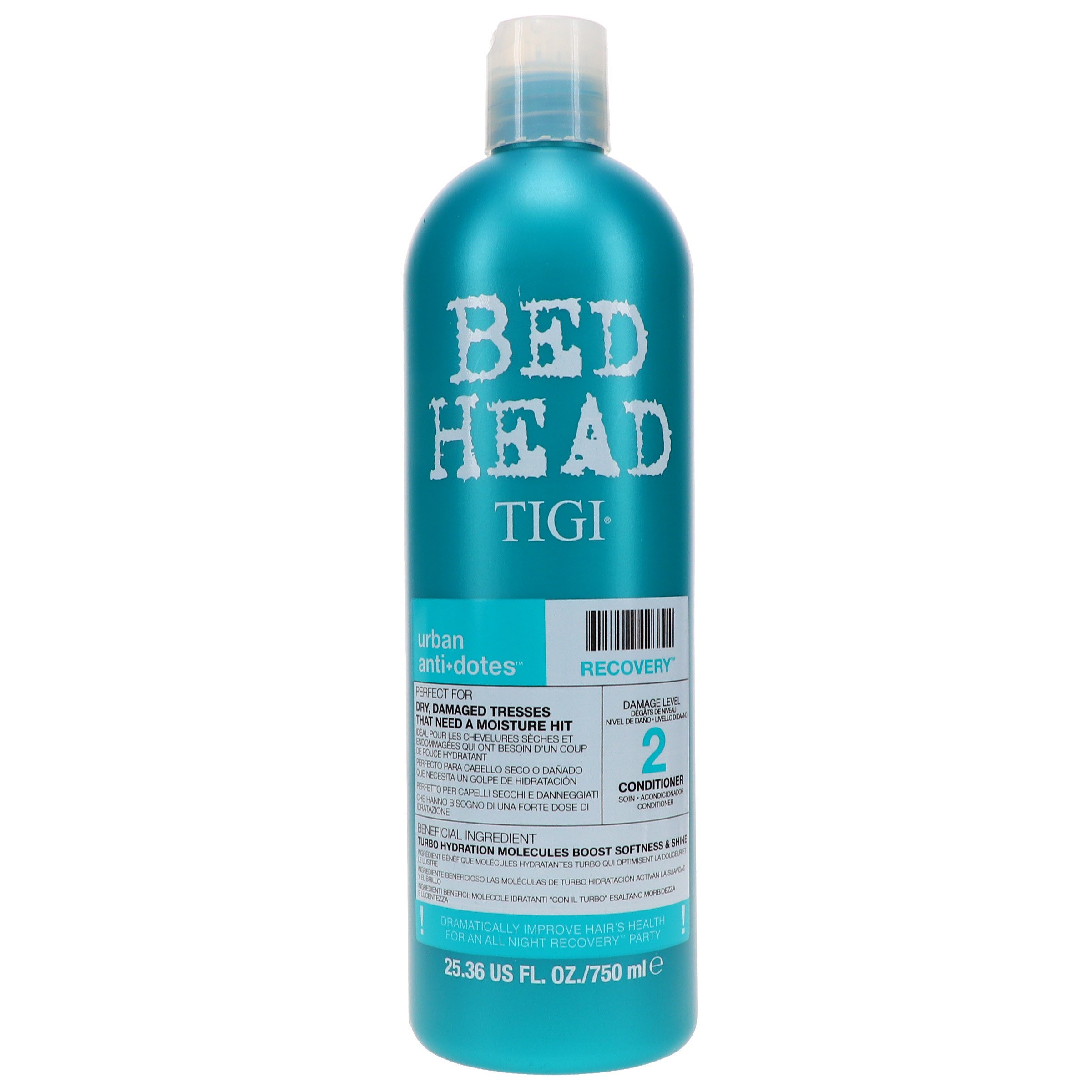 TIGI Urban Anti-dotes Recovery 2 Shampoo 25.36 & Urban Anti-dotes Recovery Conditioner 25.36 oz Combo Pack