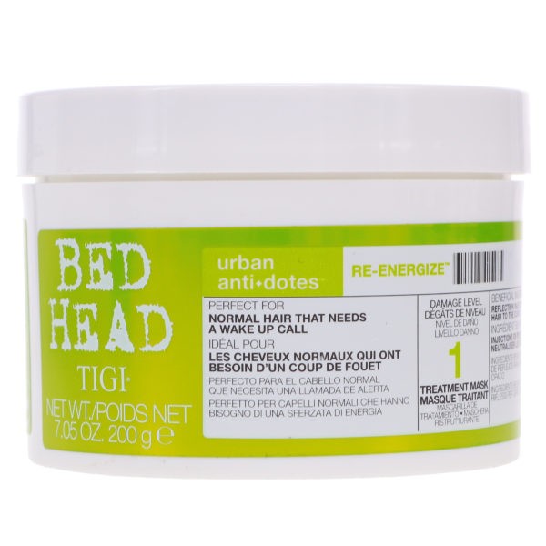 TIGI Bed Head Urban Antidotes Re-Energize Treatment Mask 7.05 oz 2 Pack