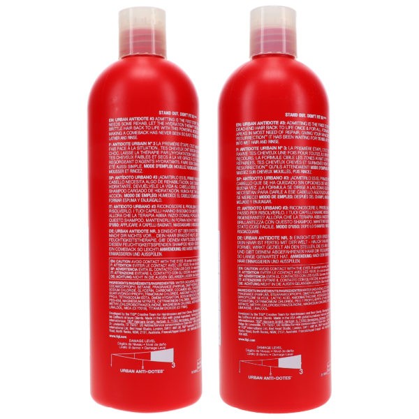 TIGI Bed Head Resurrection Shampoo 25.36 oz & Resurrection Conditioner 25.36 oz Combo Pack