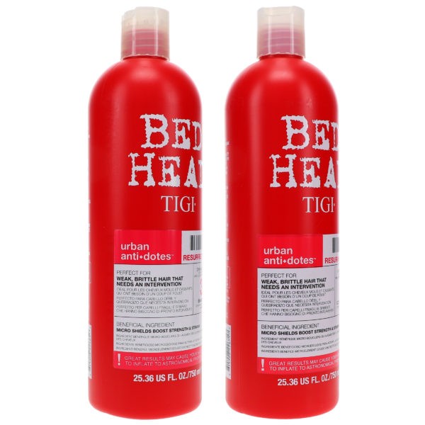 TIGI Bed Head Resurrection Shampoo 25.36 oz & Resurrection Conditioner 25.36 oz Combo Pack