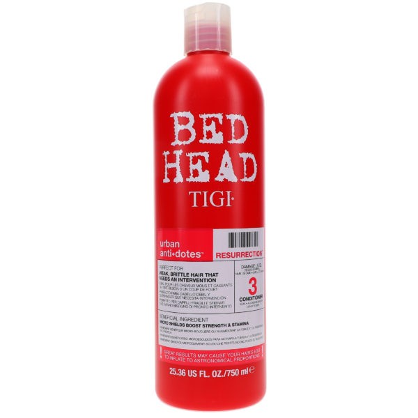 TIGI Bed Head Resurrection Shampoo 25.36 oz & Resurrection Conditioner 25.36 oz Combo Pack