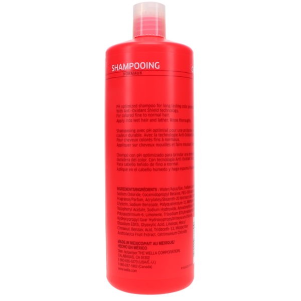 Wella Invigo Brilliance Normal Shampoo 33.8 oz