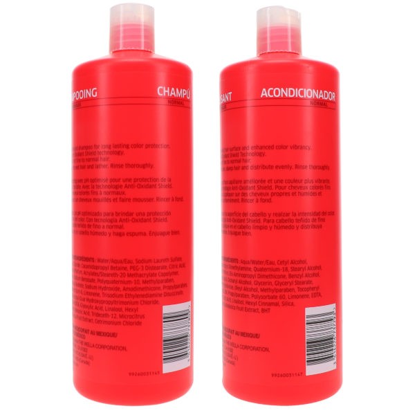 Wella Invigo Brilliance Normal Shampoo 33.8 oz & Invigo Brilliance Normal Conditioner 33.8 oz Combo Pack