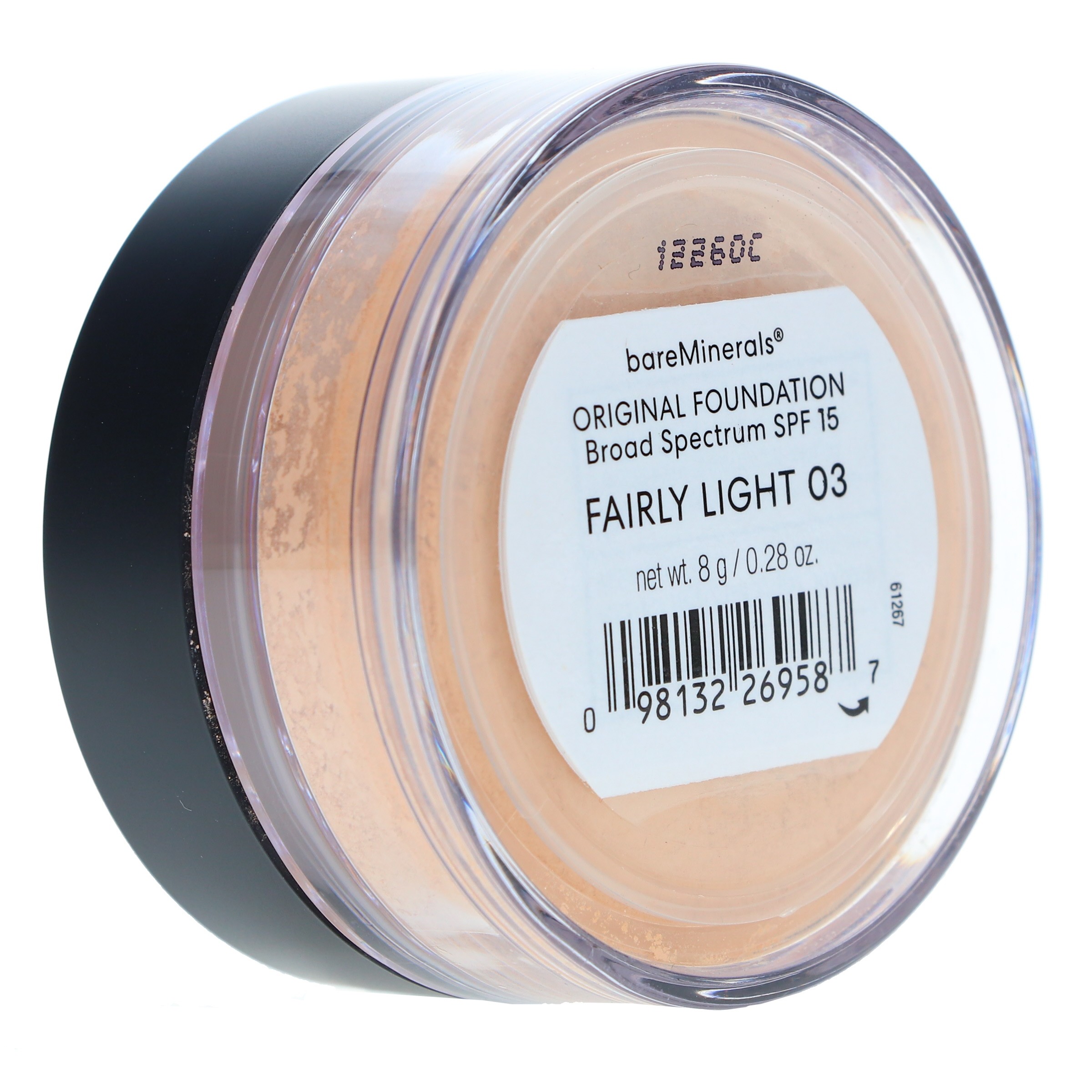 bareMinerals Original Foundation Broad Spectrum SPF 15 Fairly Light 03 0.28 oz