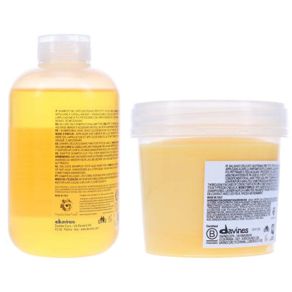 Davines DEDE Shampoo 8.5 oz & DEDE Conditioner 8.93 oz Combo Pack