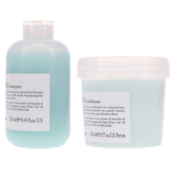 Davines MINU Illuminating Shampoo 8.45 oz & Davines MINU Illuminating Conditioner 8.77 oz Combo Pack