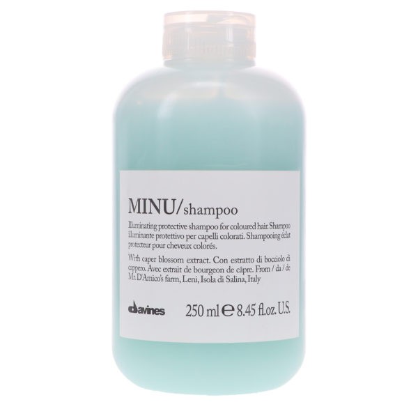 Davines MINU Illuminating Shampoo 8.45 oz & Davines MINU Illuminating Conditioner 8.77 oz Combo Pack