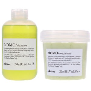 Davines MOMO Moisturizing Shampoo 8.45 oz & MOMO Moisturizing Conditioner 8.77 oz Combo Pack