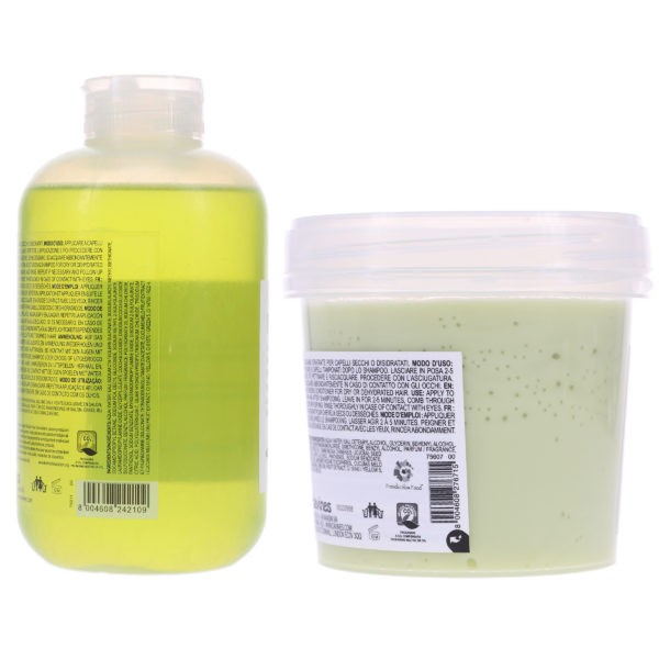 Davines MOMO Moisturizing Shampoo 8.45 oz & MOMO Moisturizing Conditioner 8.77 oz Combo Pack