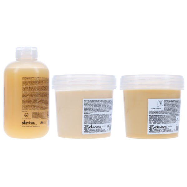 Davines NOUNOU Nourishing Shampoo 8.45 oz, NOUNOU Nourishing Conditioner 8.82 oz & NOUNOU Nourishing Hair Mask 8.89 oz