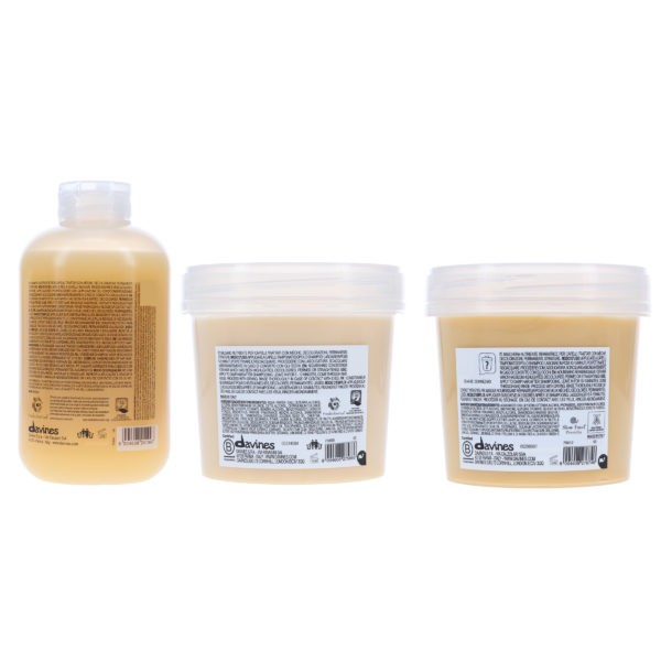 Davines NOUNOU Nourishing Shampoo 8.45 oz, NOUNOU Nourishing Conditioner 8.82 oz & NOUNOU Nourishing Hair Mask 8.89 oz