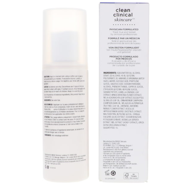 IMAGE Skincare Clear Cell Salicylic Clarifying Tonic 4 oz