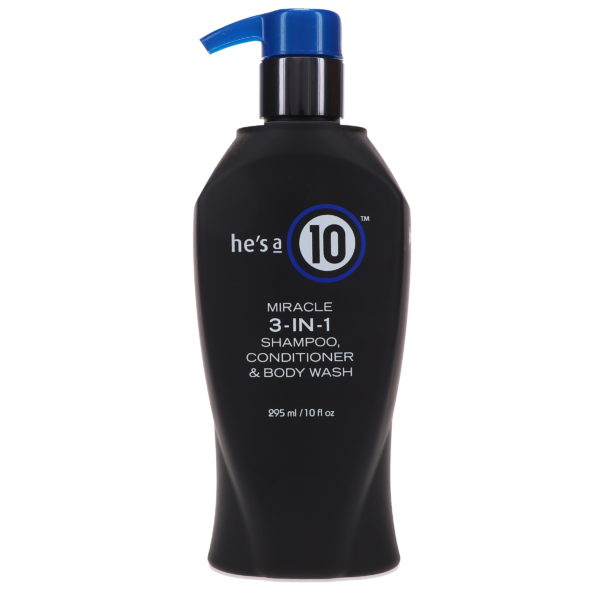 It's a 10 He's a 10 Miracle 3-in-1 Shampoo  Conditioner and Body Wash 10 oz