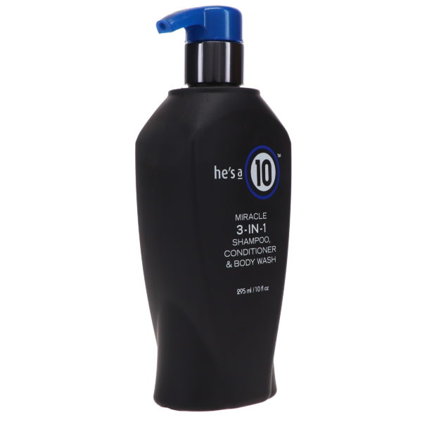 It's a 10 He's a 10 Miracle 3-in-1 Shampoo  Conditioner and Body Wash 10 oz