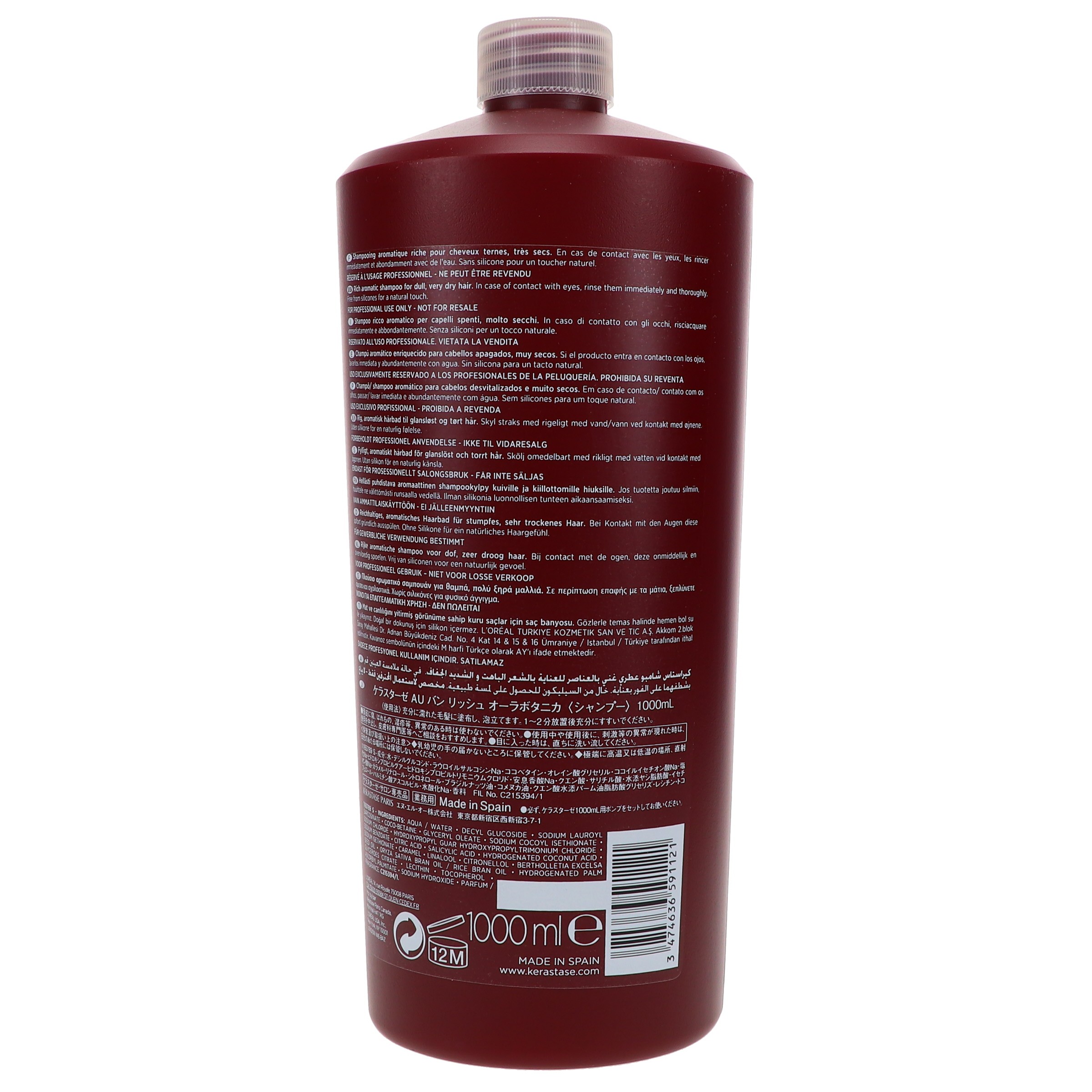 Kerastase Aura Botanica Soin Fondamental Shampoo 34 oz