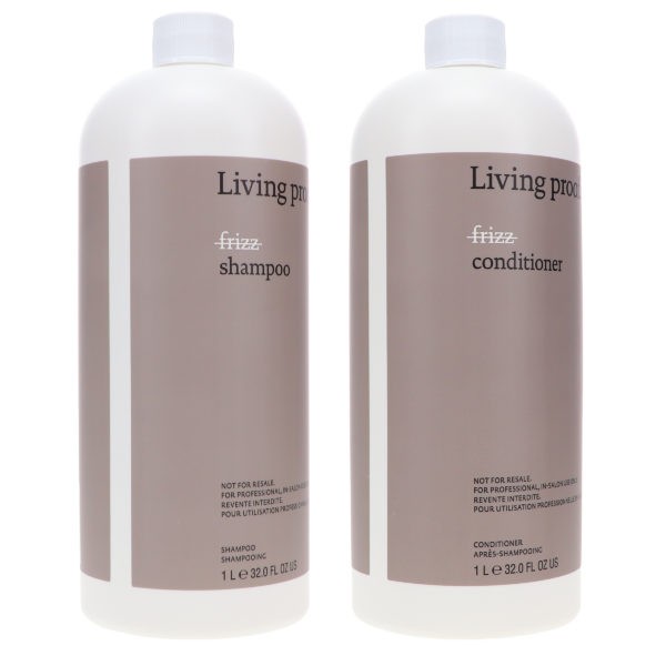 Living Proof No Frizz Shampoo and Conditioner Each 32 oz.