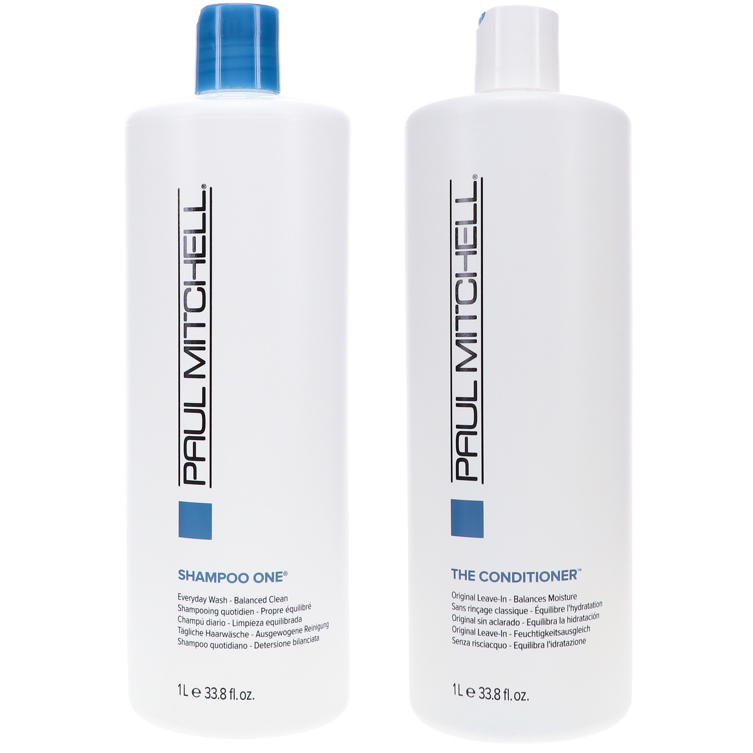 Paul Mitchell Original Shampoo One 33.8 oz & The Conditioner 33.8 oz Combo Pack