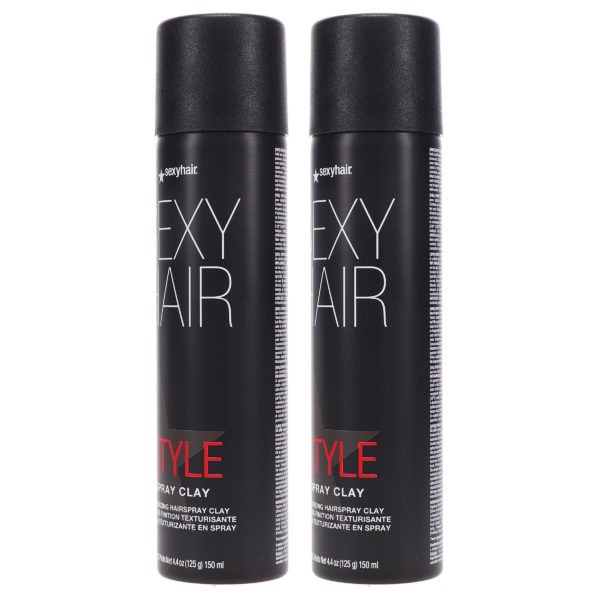 Sexy Hair Style Sexy Hair Spray Clay 4.4 oz 2 pack