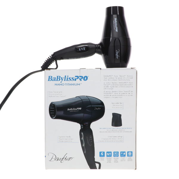 BaBylissPRO Nano Titanium Bambino Compact Dryer