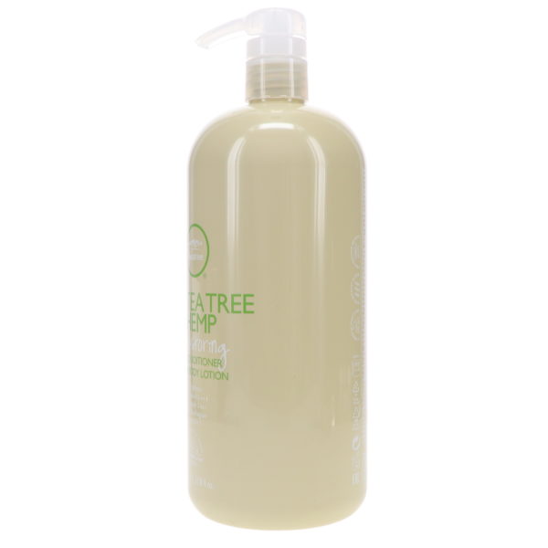 Paul Mitchell Tea Tree Hemp Restoring Conditioner & Body Lotion 33.8 oz