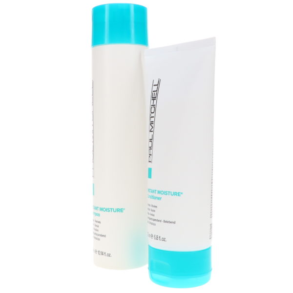 Paul Mitchell Instant Moisture Shampoo 10.14 oz & Instant Moisture Treatment 6.8 oz Combo Pack