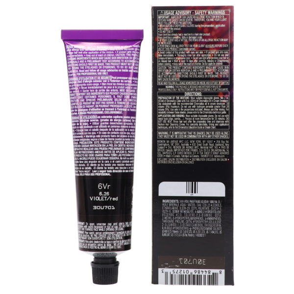 Redken Chromatics Violet Red LG0 6.26 2 oz