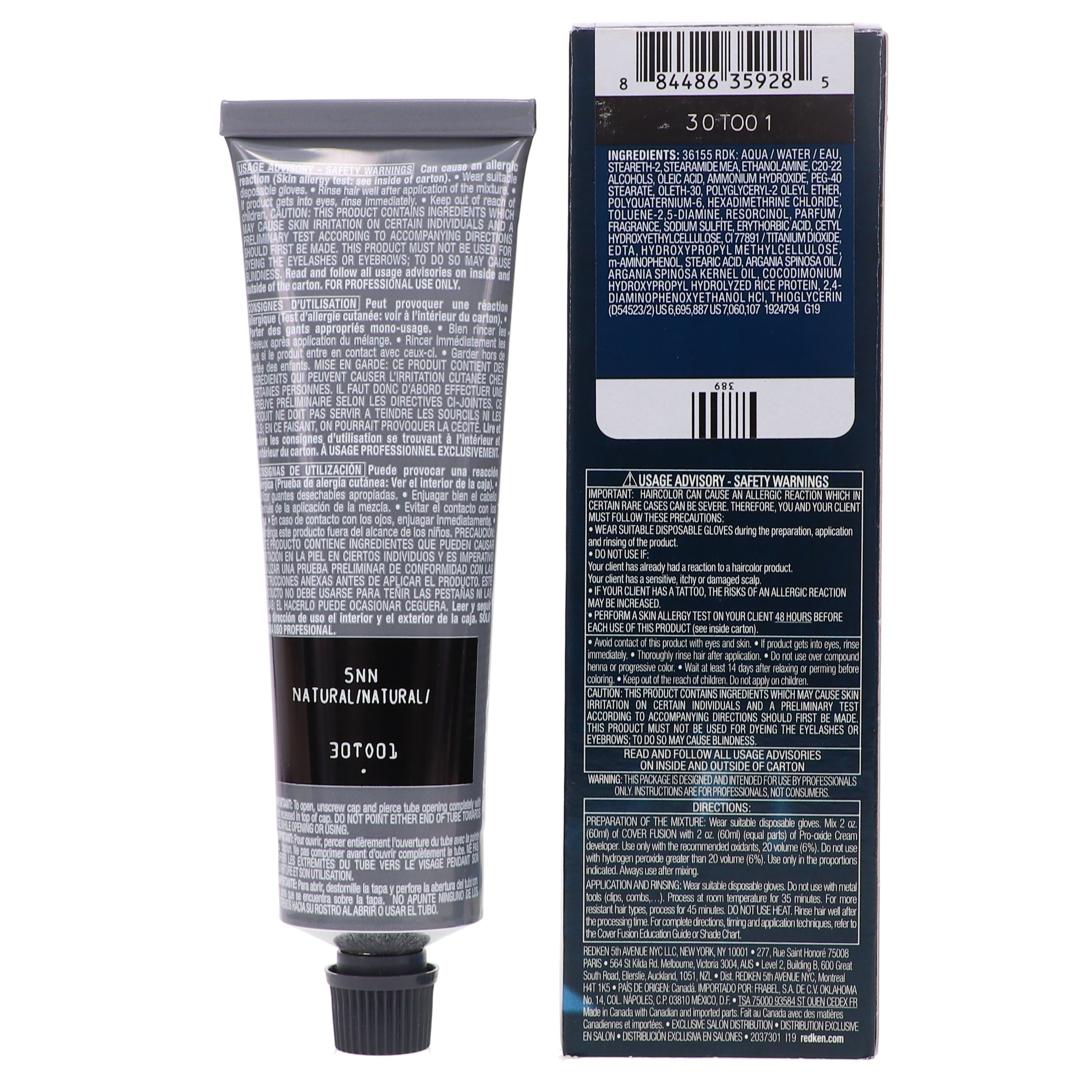 Redken Color Fusion 5NN Natural Natural 2.1 oz