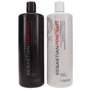 Sebastian Penetraitt Shampoo 33.8 oz & Penetraitt Conditioner 33.8 oz Combo Pack