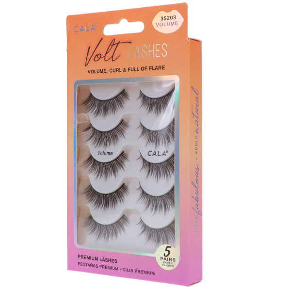 CALA Volt Lashes Volume Curl & Full 5 pk