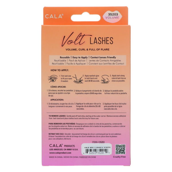 CALA Volt Lashes Volume Curl & Full 5 pk