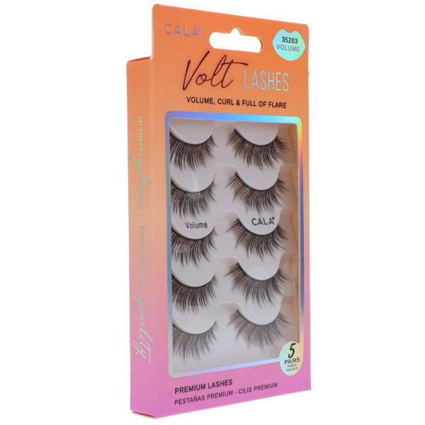 CALA Volt Lashes Volume Curl & Full 5 pk