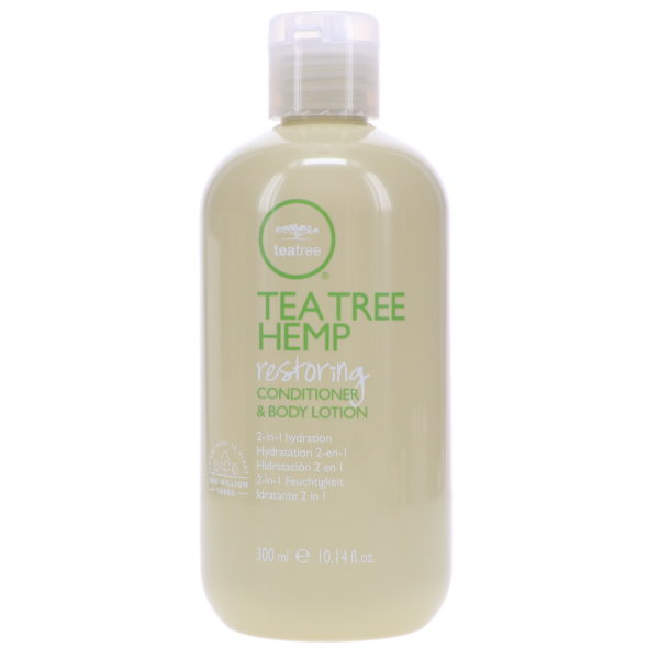 Paul Mitchell Tea Tree Hemp Restoring Conditioner & Body Lotion 10.14 oz