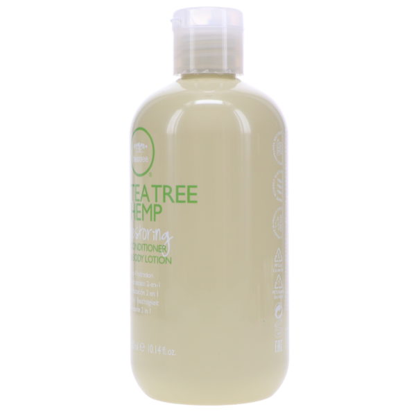 Paul Mitchell Tea Tree Hemp Restoring Conditioner & Body Lotion 10.14 oz