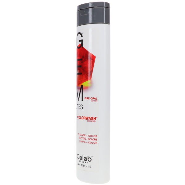 Celeb Luxury Gemlites Fire Opal Colorwash Shampoo 8.25 oz