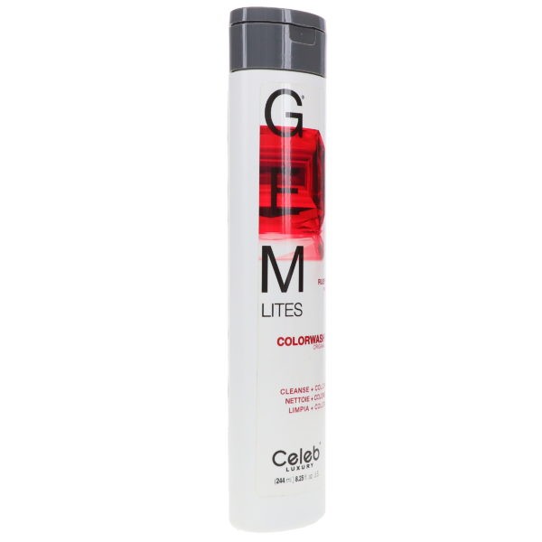 Celeb Luxury Gemlites Ruby Colorwash Shampoo 8.25 oz