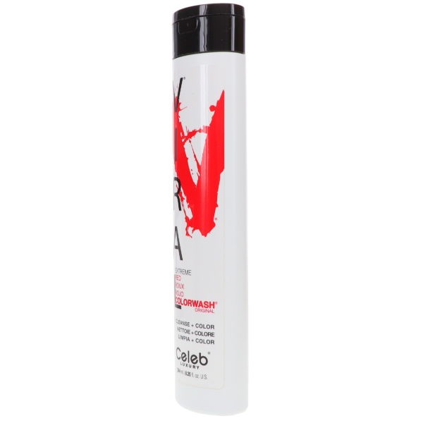 Celeb Luxury Viral Extreme Red Color Wash Shampoo 8.25 oz