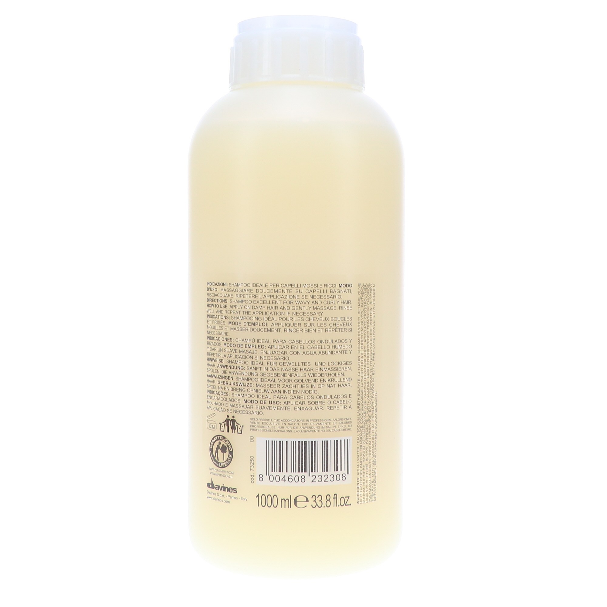 Davines LOVE Curl Enhancing Shampoo 33.8 oz