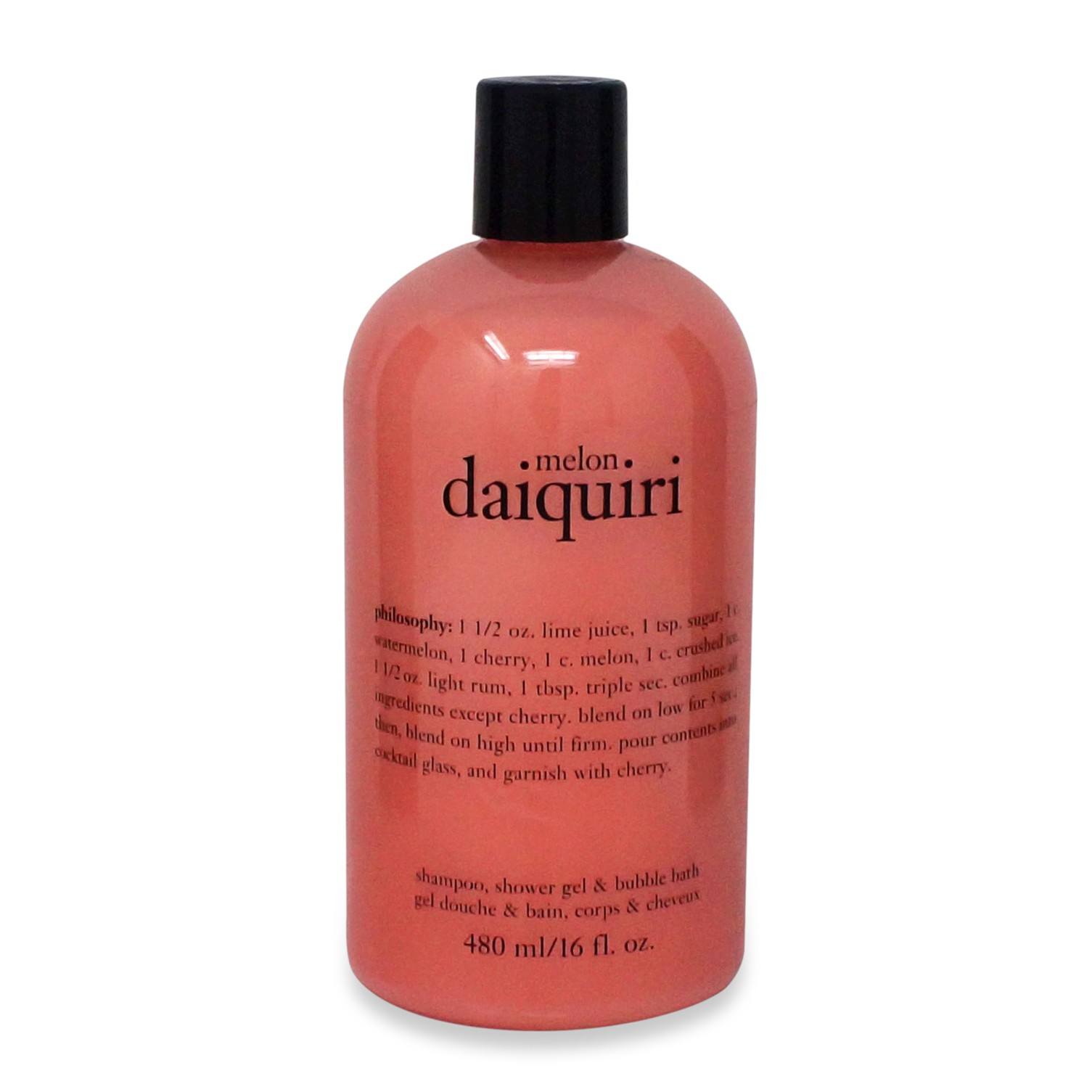 Philosophy Daiquiri Shampoo, Shower Gel & Bubble Bath 16 Oz