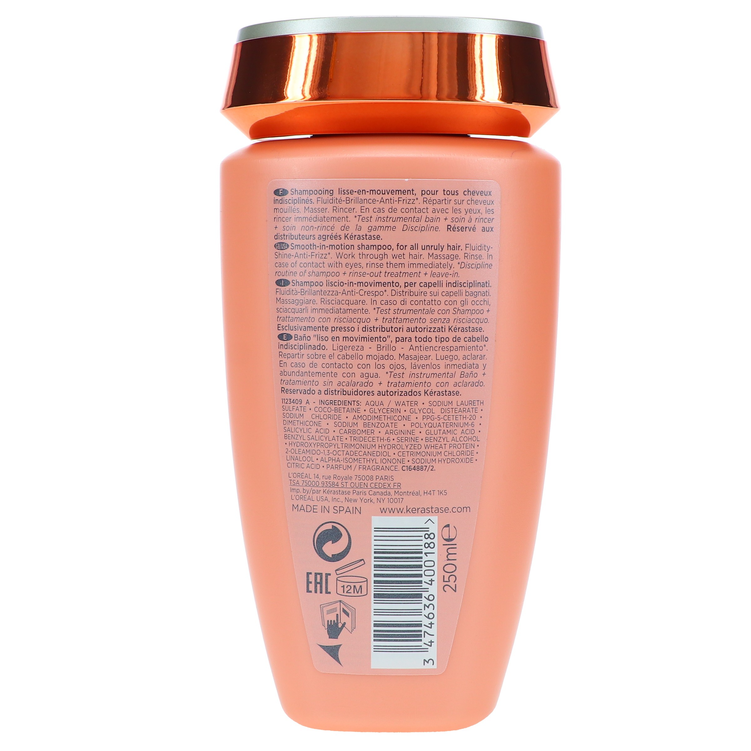 Kerastase Discipline Bain Fluidealiste Shampoo 8.5 oz